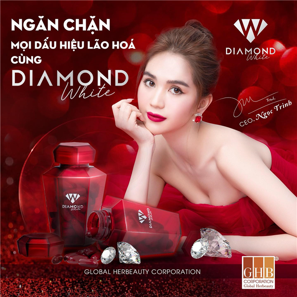 NGỌC TRINH CHIA SẼ BÍ ẨN VIÊN TRẮNG DA DIAMOND WHITE K SP NÀO NÓI HAY ĐƯỢC !!