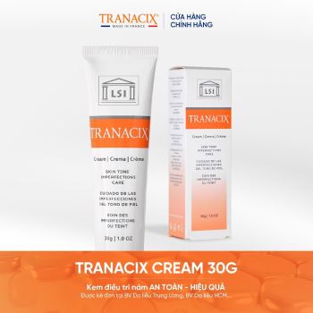 [Hàng công ty] Kem giảm nám tàn nhang sáng da Tranacix cream 30g