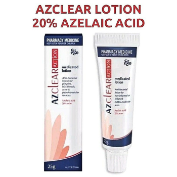 Kem Trị Mụn Azclear Action Medicated Treatment Lotion Azelaic Acid 20% 25g [Chính Hãng]