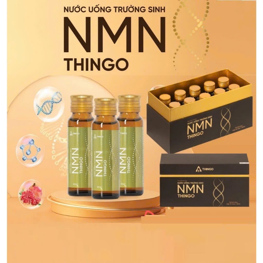 NƯỚC UỐNG NMN THINGO ( 100% chính hãng ) (hộp 10 chai)