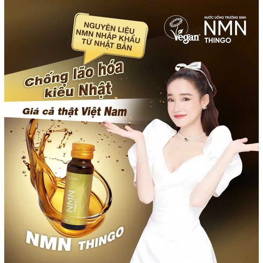 NƯỚC UỐNG NMN THINGO ( 100% chính hãng ) (hộp 10 chai)